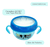 Bowl Cerealero Snack Box Asas Disney Bebe Mickey Minnie - comprar online
