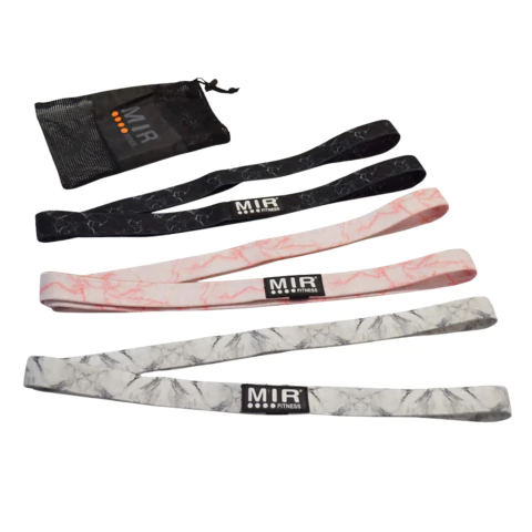 Kit 3 Bandas De Dominadas Tela Intensidad Liviana Media Alta - comprar online