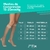 Medias Compresion 15-20 Hasta Rodilla 3/4 C/puntera Gelform - Fix Salud Shop