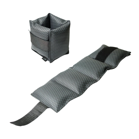 Tobilleras Peso 2kg Par Reforzadas Cuero Deportivas Gym Mir