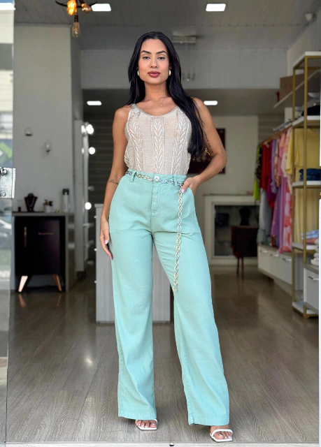 Calça Zyre Linho - comprar online