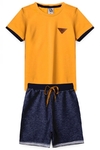 Conjunto Verão Masculino Mostarda
