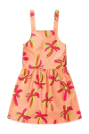 Vestido Verão Coqueiro Coral