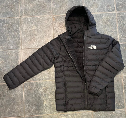 CAMPERA INFLADA NORTH FACE CON PIEL (CM008)