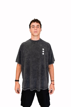 REMERA MISTICO OVER THREE SUN GRIS (R137)