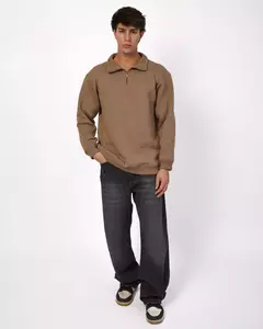 BUZO NECK MARRON (BU037) - comprar online