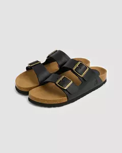 SANDALIA LEATHER NEGRO (Z073) - comprar online