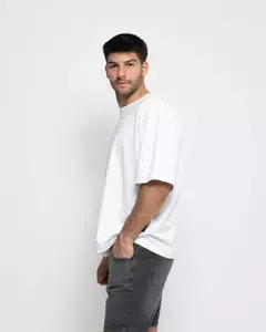 REMERA BOXY FIT BLANCA (R091) - comprar online