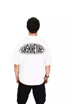 REMERA MISTICO SUNSHINE VIBES CREMA (R147) - comprar online