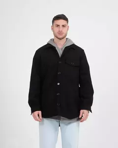 CAMISACO WARM NEGRO (C055) en internet