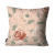 Kit 4 Capas para Almofadas Rosas Verdes e Salmão 45cm x 45cm - comprar online