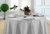 Toalha de Mesa Redonda Jacquard 4 lugares 160cm - comprar online