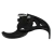 PROTETOR DE DISCO DE FREIO TRASEIRO PRETO KINGGER KR 250 (24-...)