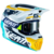 CAPACETE LEATT MOTO 7.5 COM ÓCULOS 21 AQUA AZUL BRANCO