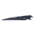 PARALAMA TRASEIRO MXF 250TS (22...) - PRETO - BIKER na internet