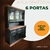 Arca Oratória 06 Portas - Topo reto