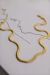 Choker Snake Dourada