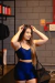 Top Livia Azul