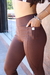 Calça com Bolso Marrom Brack Tecido Suplex - comprar online