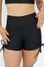 Short Fitness Feminino Amarração Preto Suplex - comprar online