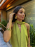 Vestido Pérola- verde musgo - loja online