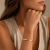 Pulsera miel inspiración alta joyería baño de oro de 18K - comprar online