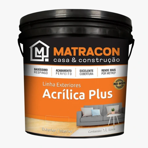 TINTA MATRACON ACRILICA 18L BRANCO