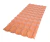 TELHA PLANA COL PVC 241X88 CERAMICA NORTELIT