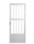 PORTA MR RONMAR PALITO BRANCA VIDRO LISO 2,10X80 DIR