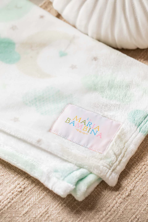 Cobertor Lua Verde – Conforto e Aconchego para Bebês