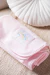 Manta Nina Dupla Rosa – Conforto e Proteção Térmica para o Bebê - comprar online
