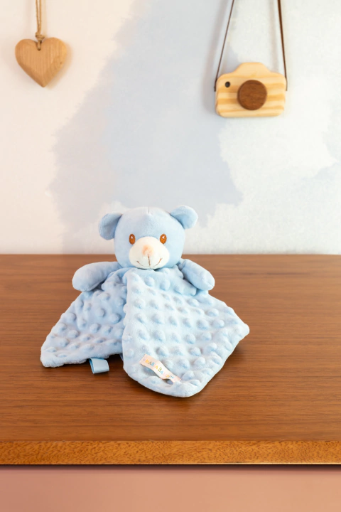Naninha Ursinho Azul – Conforto e Segurança para o Bebê