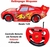 CARRO CONTROLE REMOTO INF 17CM MCQUEEN VERMELHO DISNEY - Mundo do Presente