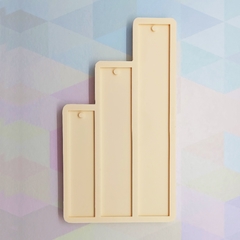 Molde Marca Páginas com 3 tamanhos - P, M e G (18cm, 14cm e 10cm)