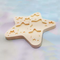 Molde Coleção de Estrelas em Tamanhos Variados (0,5 a 6 cm) - comprar online