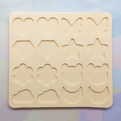 Molde Coleção com 8 Modelos Clássicos - 16 Cavidades - 4 cm