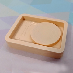 Molde SHAKER - Toca Discos (7cm) - Tampa, Acetato e Espelho Compatíveis - comprar online