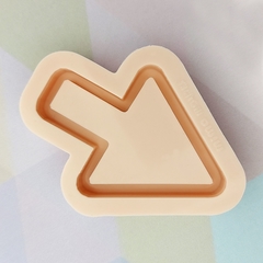 Molde SHAKER - Seta (6cm) - Tampa, Acetato e Espelho Compatíveis