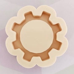 Molde SHAKER - Engrenagem (5cm) - Tampa, Acetato e Espelho Compatíveis