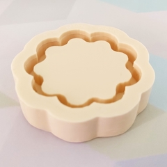Molde SHAKER - Flor 9 Pétalas (5cm) - Tampa, Acetato e Espelho Compatíveis - comprar online