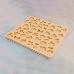 Molde Paleta de Charms - Mini Pingentes 2 cm - Berloque Formas Variadas 1.0 - comprar online