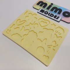 Molde de Pingentes Variados - Diversos tamanhos e formas - By J&A - Charms Berloque