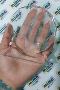 Molde de Eternização Afetiva ou Luminária - Polígono com Base - 10cm e 15cm (Escolha) na internet