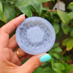 Molde de Mini Geodo (6cm) com Textura de Pedras com Efeito Cristal na internet