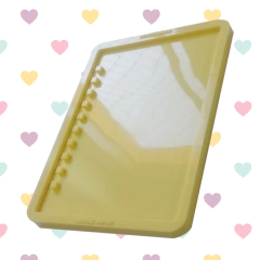 [WIRE-O] [A6] Molde Capa de Agenda 16x12cm Furação 2x1 - 10 furos - comprar online