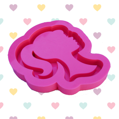 Molde SHAKER - Barbie OLD (6cm) - Tampa, Acetato e Espelho Compatíveis - comprar online