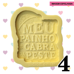 KIT com 5 Moldes de Frases em Lettering (6cm) - Chaveiro Dia dos Pais - ESCOLHA OS MODELOS - loja online