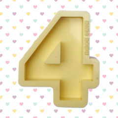 Molde de Velas Numéricas para Bolo de Aniversario (7cm) 0 a 9 - loja online