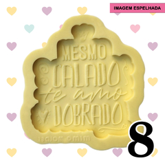 KIT com 5 Moldes de Frases em Lettering (6cm) - Chaveiro Dia dos Pais - ESCOLHA OS MODELOS na internet