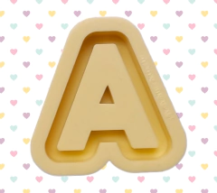 Moldes Alfabeto Shaker Reto Invertido - Letras Individuais (5cm) - Avulso ou Completo (Escolha) - Mimo Moldes